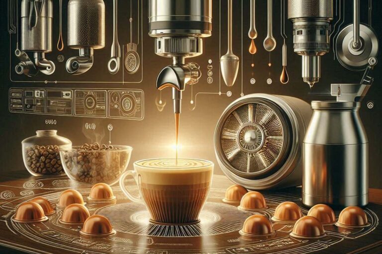 Como funciona a tecnologia de extração das cafeteiras de cápsulas?