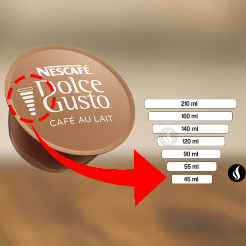 Quantos ml tem uma cápsula Dolce Gusto? 7 A imagem ilustra quantos ml faz uma cápsula Dolce Gusto.
