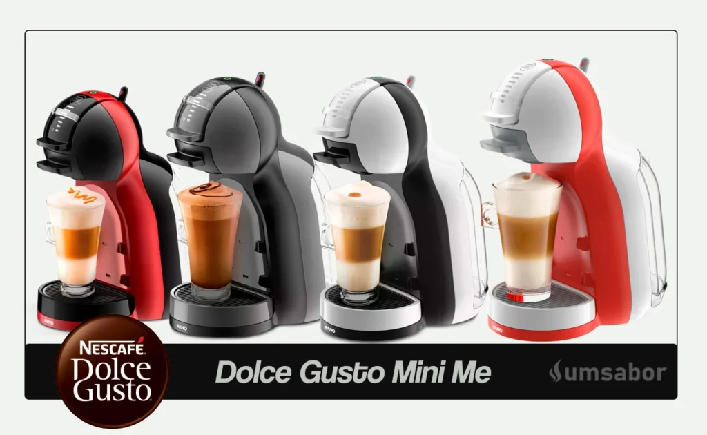 A História da Dolce Gusto: Como a Marca de Cápsulas Conquistou o Sucesso 5 A Dolce Gusto Mini Me está disponível em 4 (quatro) cores.
