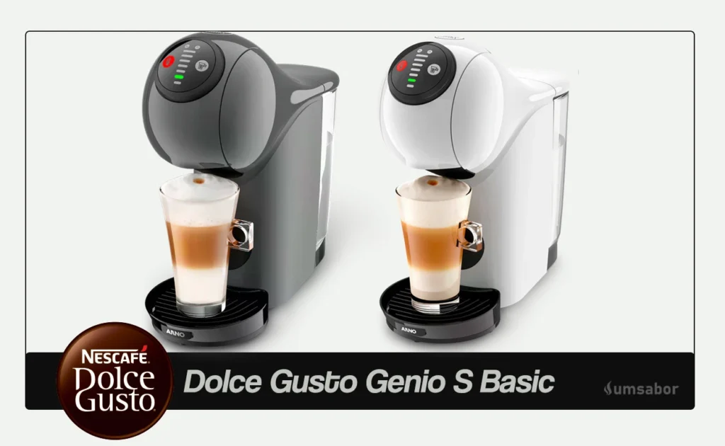 A História da Dolce Gusto: Como a Marca de Cápsulas Conquistou o Sucesso 6 A Dolce Gusto Genio S Basic está disponível em 2 (duas) cores: grafite e branco.