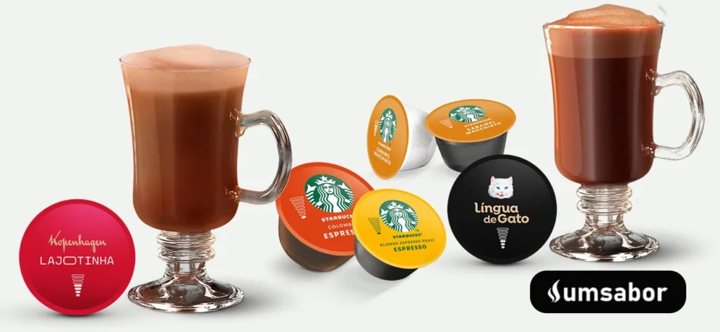 A História da Dolce Gusto: Como a Marca de Cápsulas Conquistou o Sucesso 3 A marca Dolce Gusto investe em parcerias estratégicas como a Starbucks e Kopenhagen.
