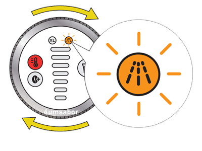 Luzes da Dolce Gusto (Amarela, Laranja e Vermelha): Guia de Causas e Soluções 2 luz amarela ou laranja na cafeteira Dolce Gusto
