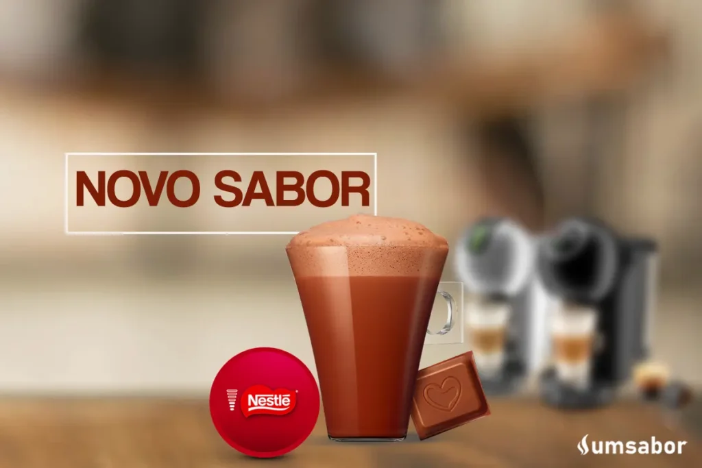novo sabor chococino nestle dolce gusto