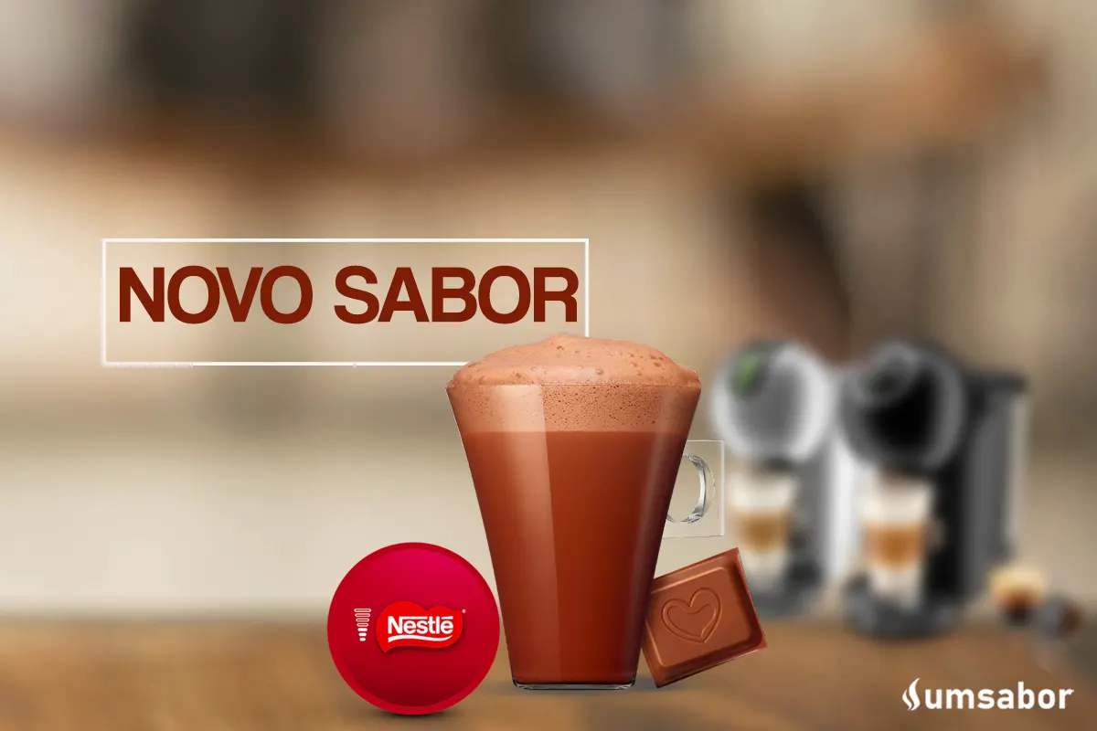 novo sabor chococino nestle dolce gusto